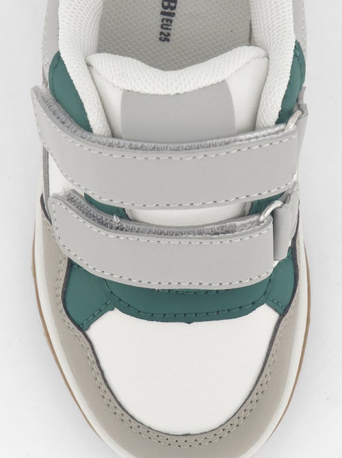Sneakers basse in similpelle - Kiabi