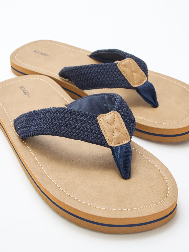 Sneakers basse in tessuto Marrone - Kiabi