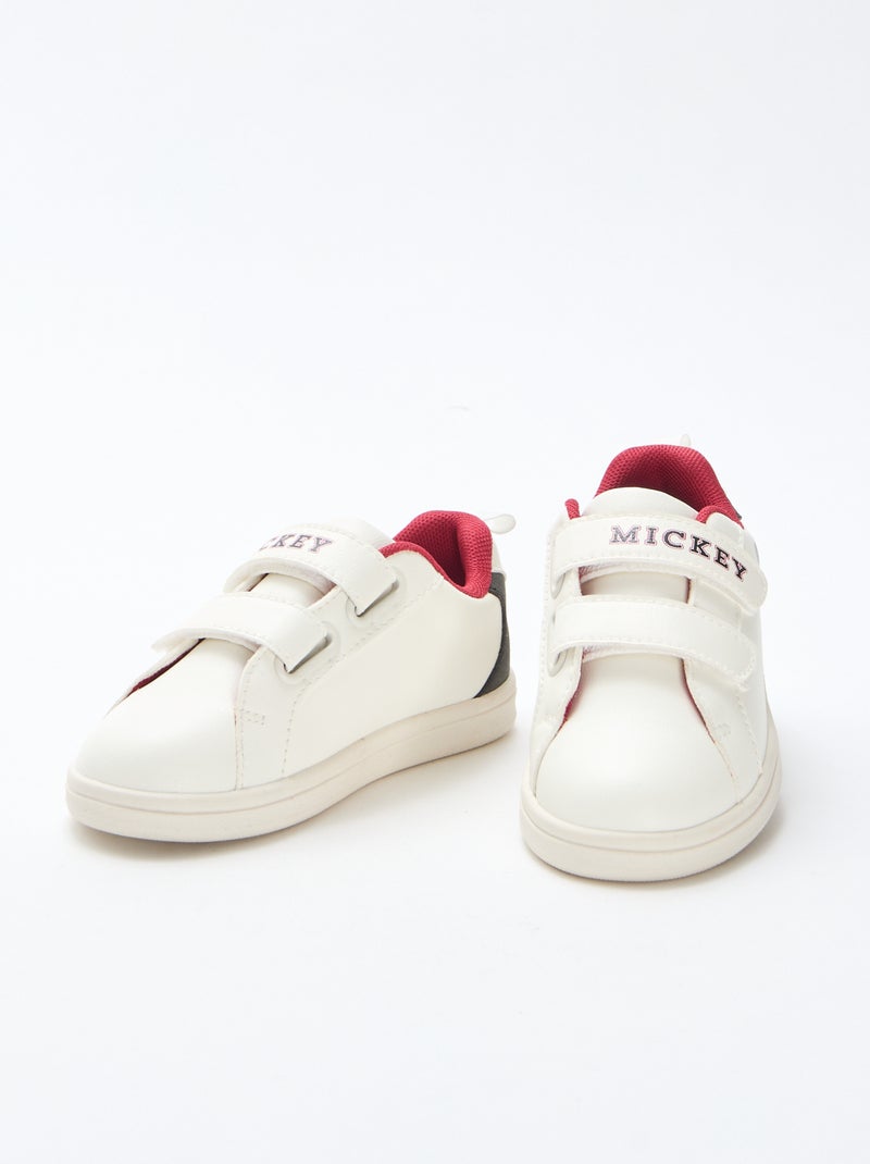 Sneakers con strappi \'Mickey\' \'Disney\' Bianco - Kiabi