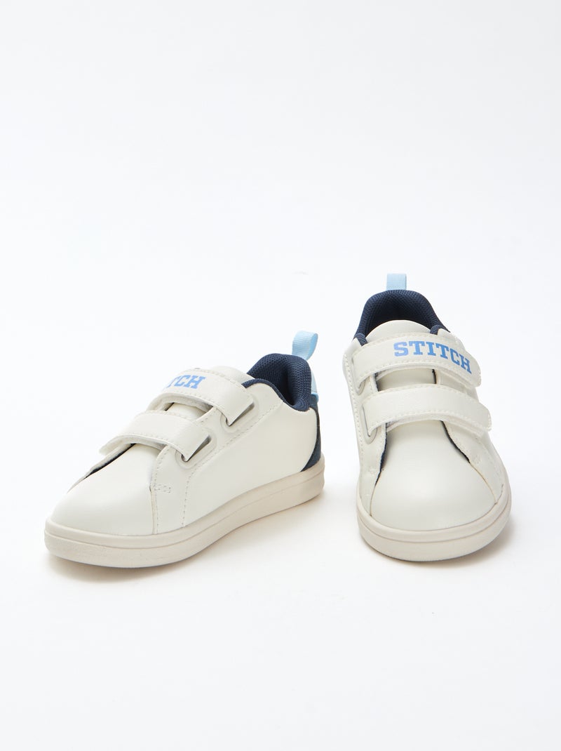 Sneakers con strappi "Stitch" "Disney" Bianco - Kiabi