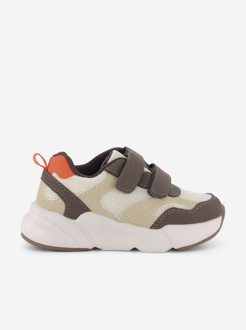 Sneakers con strappi tricolore - Kiabi