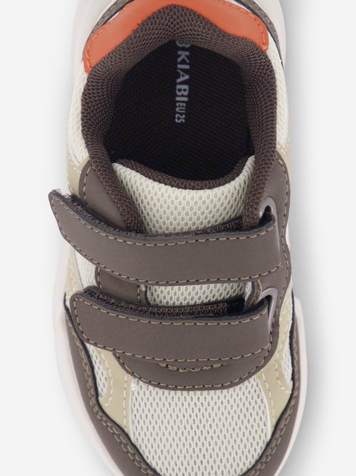 Sneakers con strappi tricolore - Kiabi