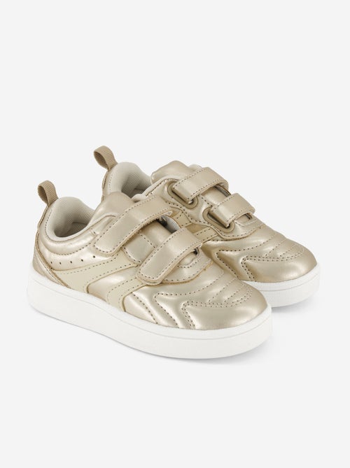 Sneakers dorate con strappi e lacci - Kiabi Sneakers dorate con strappi e lacci - Kiabi
