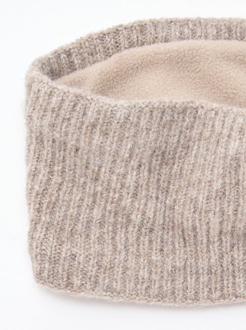 Snood en maille unie - Kiabi