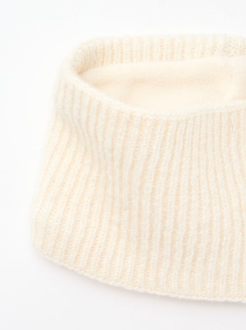 Snood en maille unie - Kiabi