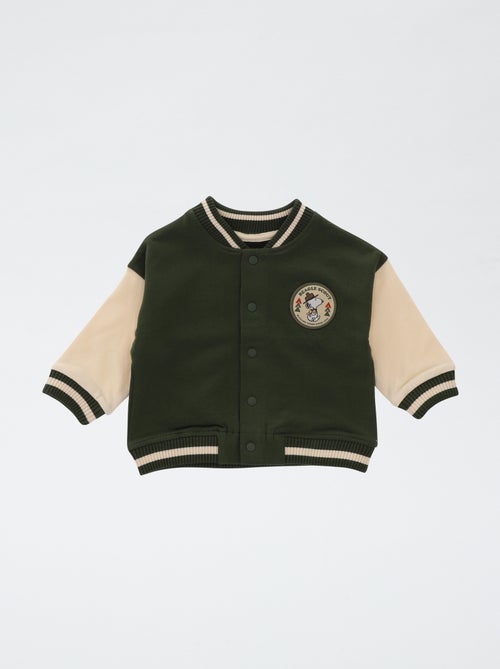 "Snoopy" Campus Style Jacket - Kiabi "Snoopy" Campus Style Jacket - Kiabi