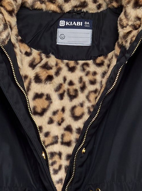 Soft Hooded Faux Fur Parka - Kiabi