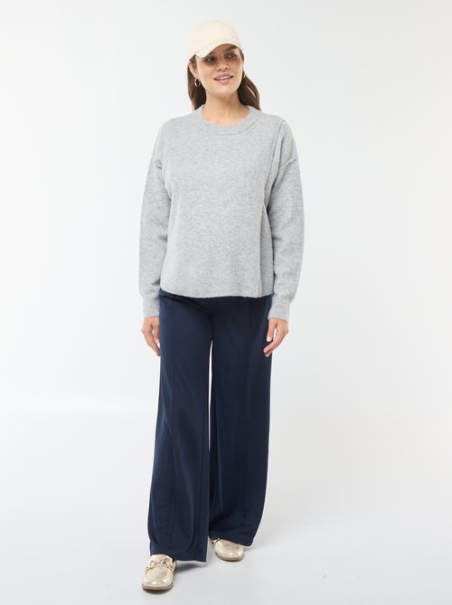 Soft knit nursing sweater - Kiabi