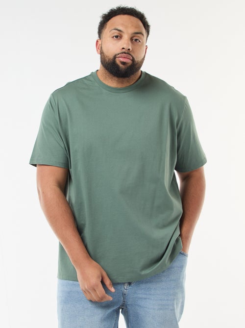 Soft-touch Cotton T-shirt - Kiabi