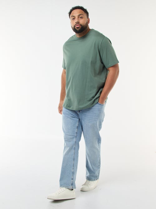 Soft-touch Cotton T-shirt - Kiabi