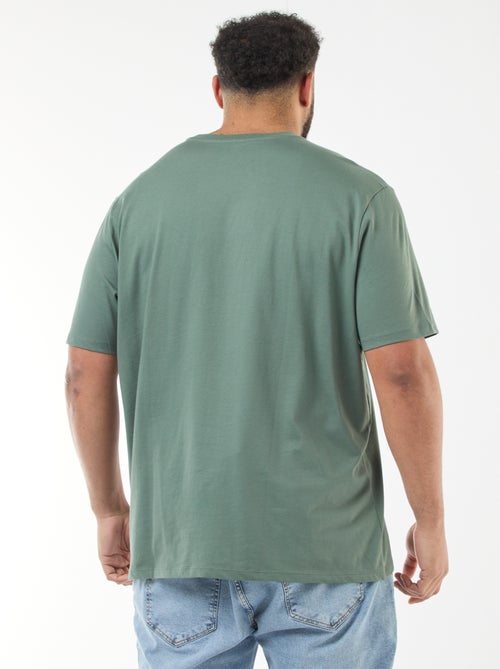 Soft-touch Cotton T-shirt - Kiabi