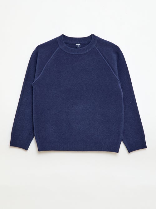 Soft-Touch Crew Neck Sweater - Kiabi