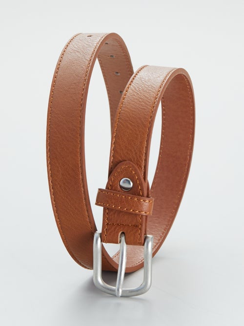 Soft-touch Faux Leather Belt - Kiabi