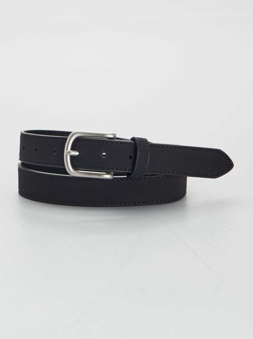 Soft-touch Faux Leather Belt - Kiabi