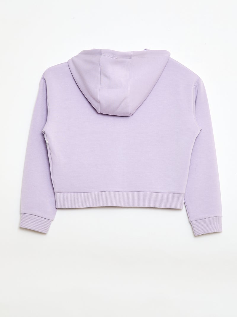 Soft Touch Hooded Sweatshirt Pink - Kiabi