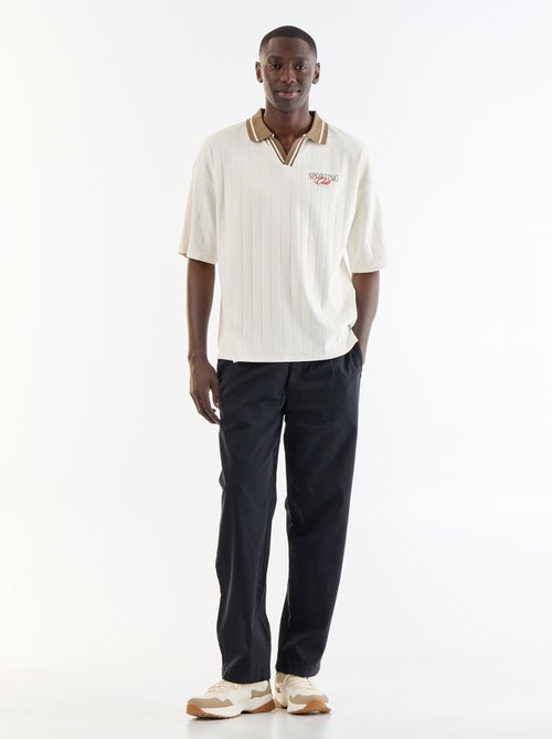 Soft-touch Trousers - Kiabi