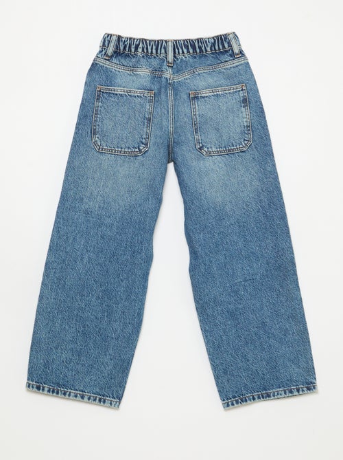 Solid Baggy 5-Pocket Jeans - Kiabi