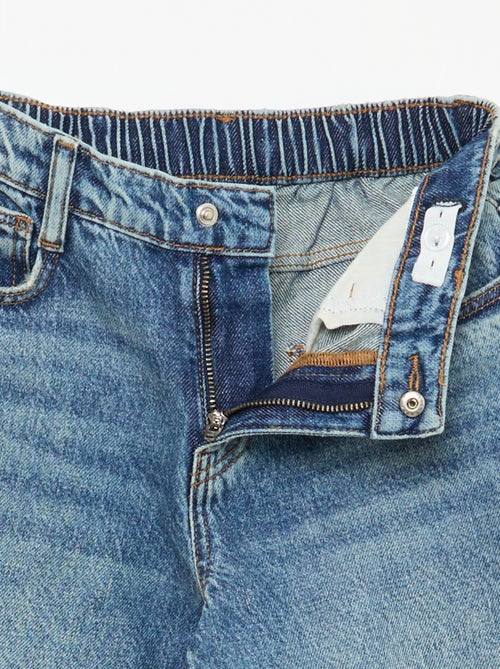Solid Baggy 5-Pocket Jeans - Kiabi