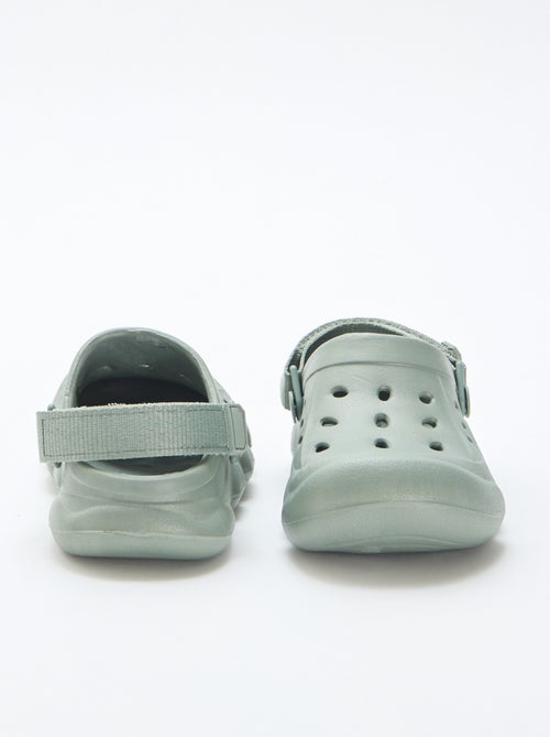 Solid Beach Closed-Toe Mules - Kiabi