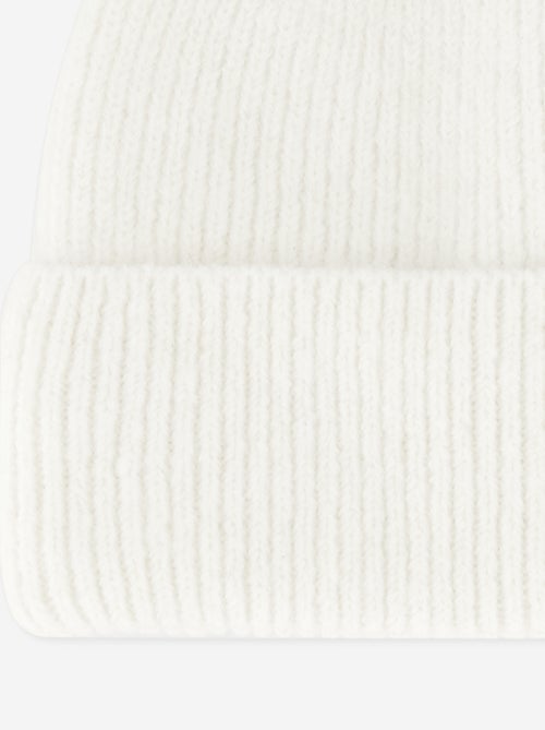 Solid Beanie with Fold-Over Cuff - Kiabi