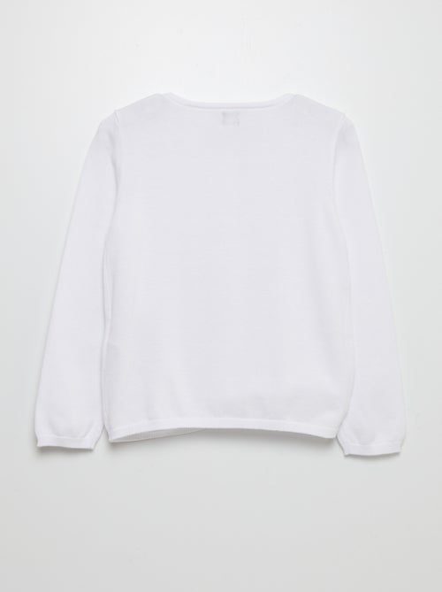 Solid Cardigan with Magnetic Snaps - Easy-Dressing Collection - Kiabi