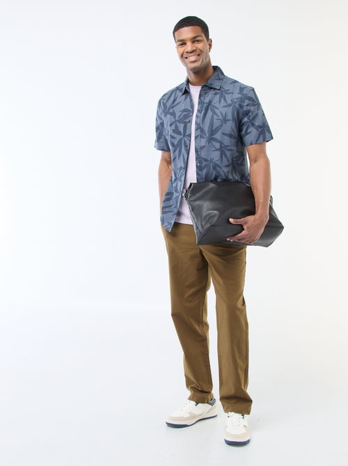 Solid Chino Pants - Regular Fit - Kiabi