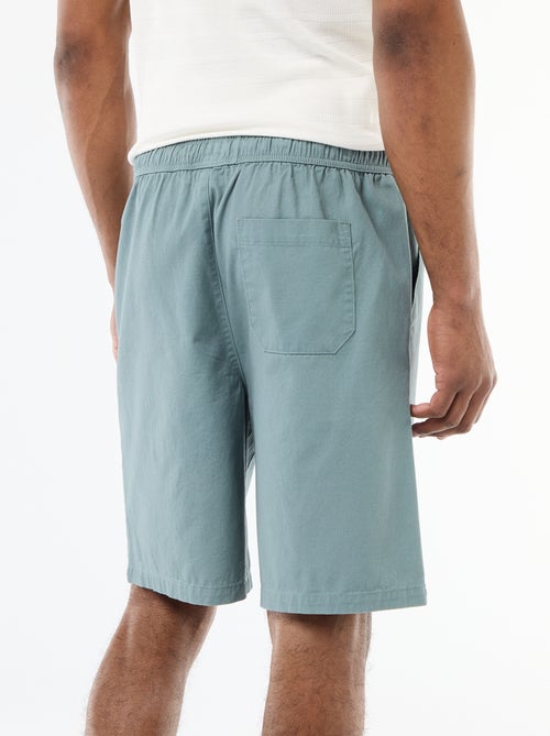 Solid Chino Shorts - Kiabi