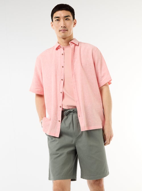 Solid Chino Shorts - Kiabi