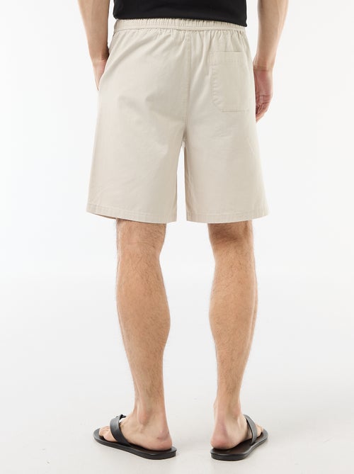 Solid Chino Shorts - Kiabi