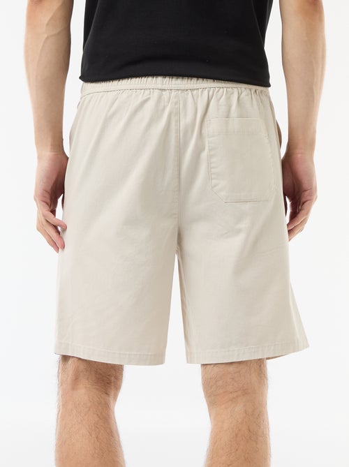 Solid Chino Shorts - Kiabi