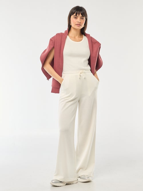 Solid Color Cotton Joggers - Kiabi