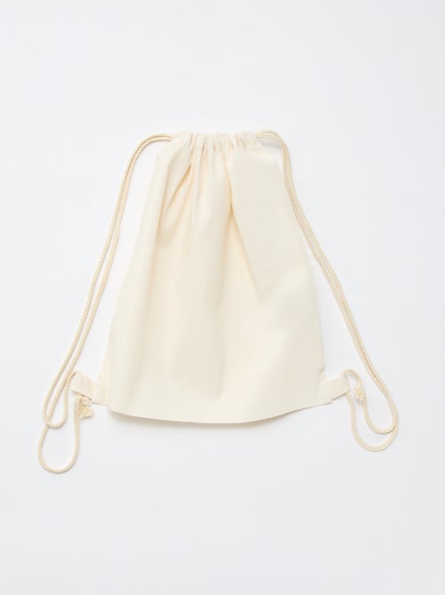 Solid-Color Drawstring Pouch - Kiabi