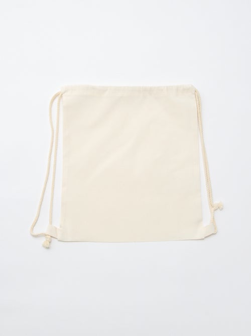 Solid-Color Drawstring Pouch - Kiabi