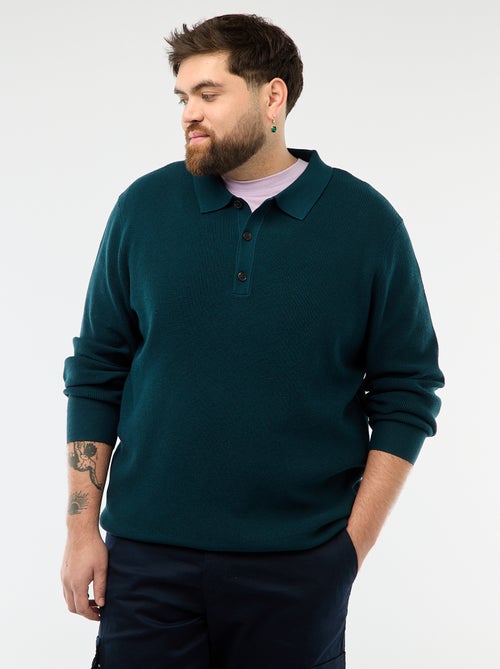 Solid Color Polo Shirt - Kiabi