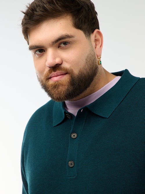 Solid Color Polo Shirt - Kiabi