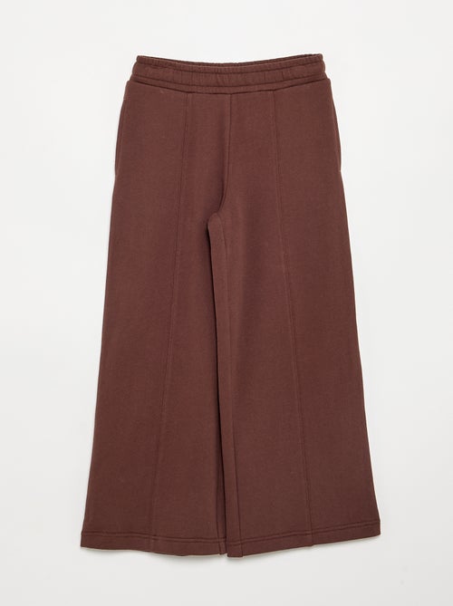Solid Color Wide Leg Pants - Kiabi
