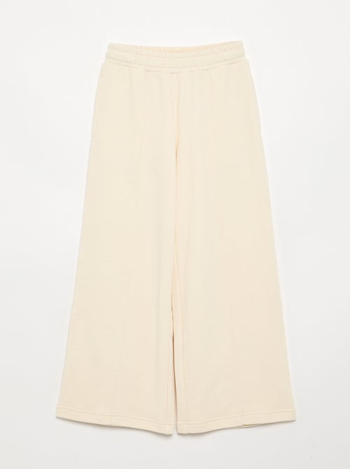 Solid Color Wide Leg Pants - Kiabi