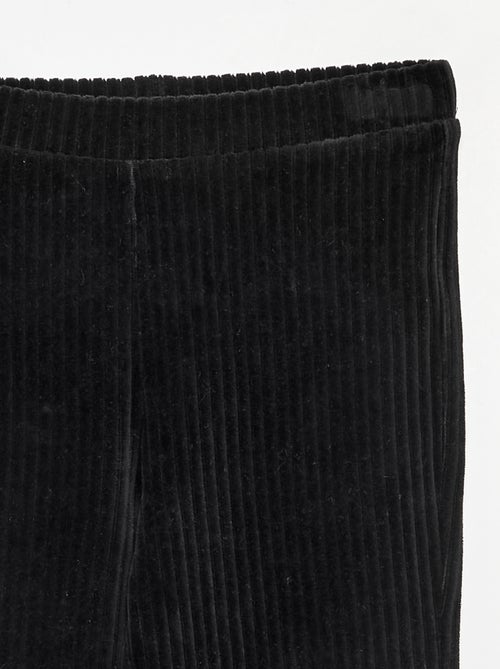 Solid Corduroy Trousers - Kiabi