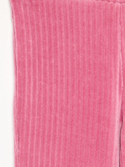 Solid Corduroy Trousers - Kiabi