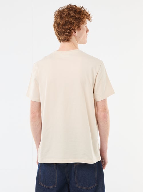 Solid Cotton 'Naruto' Print T-Shirt - Kiabi