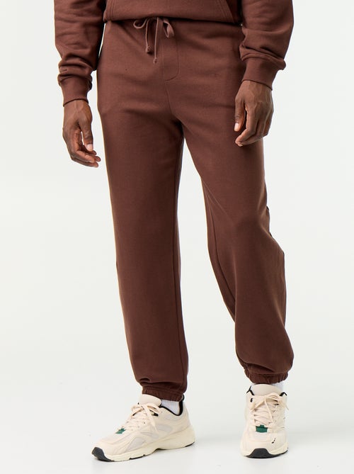 Solid Fleece Jogger Pants - Kiabi