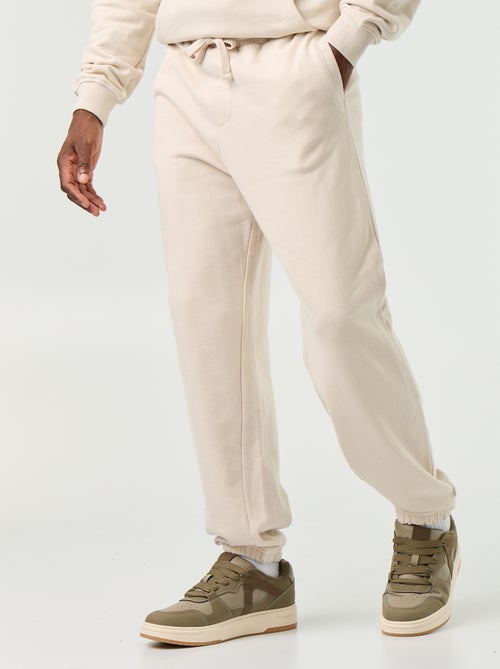 Solid Fleece Jogger Pants - Kiabi