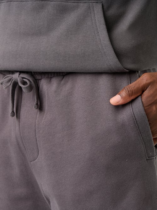 Solid Fleece Jogger Pants - Kiabi