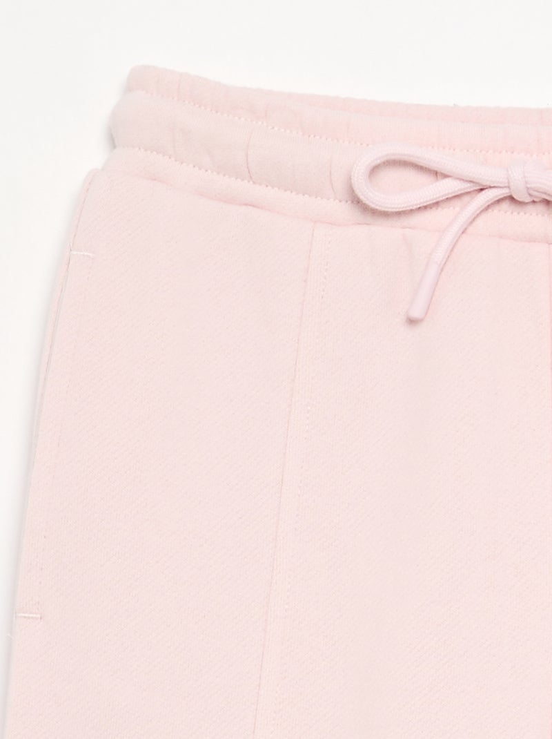 Solid Jogger Pants Pink - Kiabi