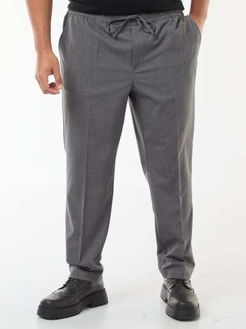 Solid Jogger-Style Pants - Kiabi