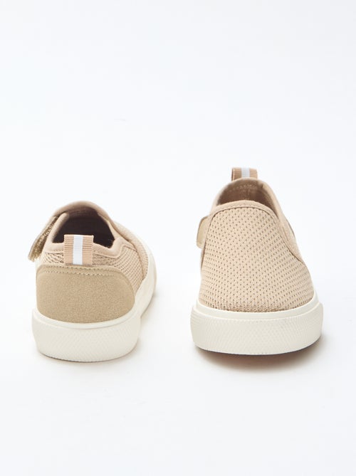 Solid Mesh Slip-On Sneakers - Kiabi