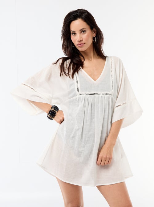 Solid Mid-Length Beach Dress - Kiabi
