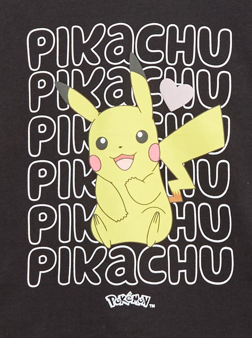 Solid 'Pokémon' 'Pikachu' Print T-shirt - Kiabi Solid 'Pokémon' 'Pikachu' Print T-shirt - Kiabi