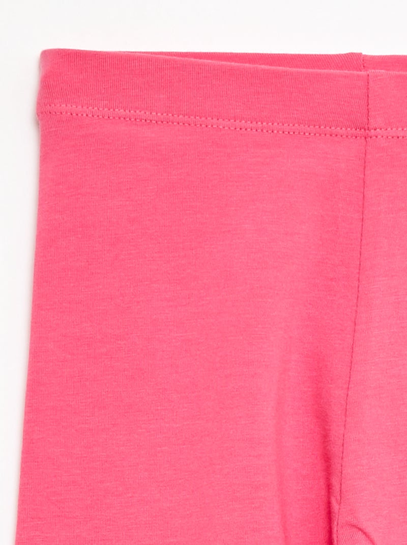 Solid Short Leggings Pink - Kiabi
