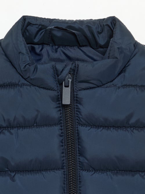 Solid Sleeveless Quilted Jacket - Kiabi